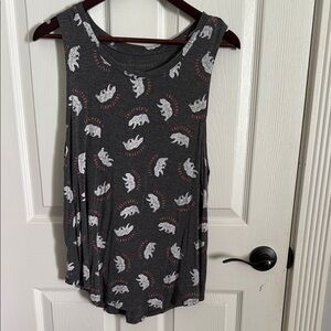 Grayson Threads Gray Relaxed Tank Top